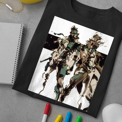 MGS Snake Brother V2 Unisex T-shirt, Gamer Shirt, Gaming Gift