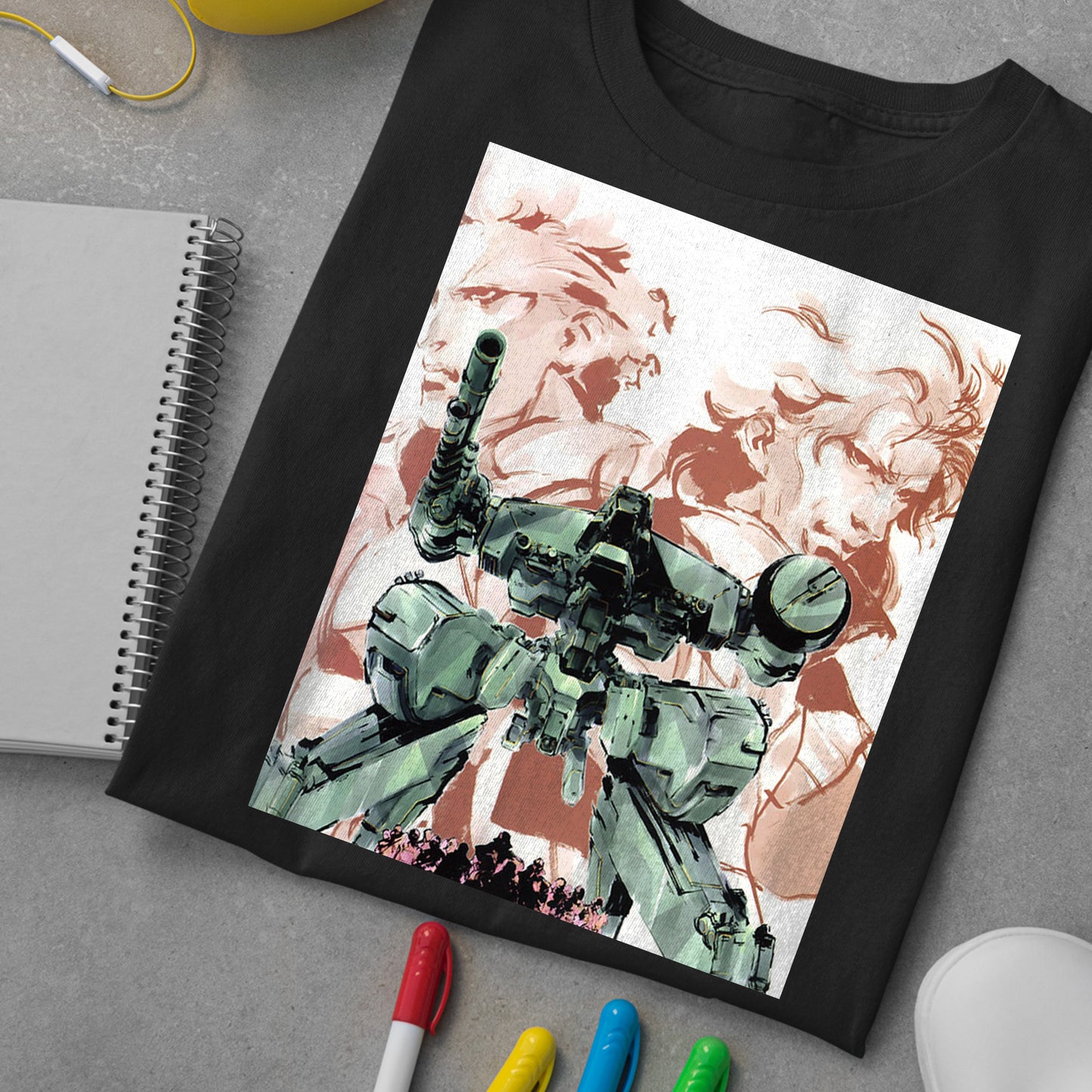 Metal Gear Solid Snake Brothers Premium Unisex T-shirt