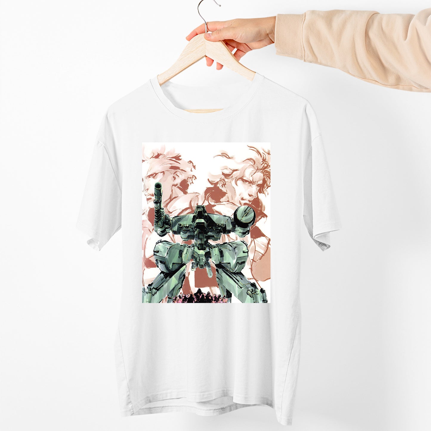 Metal Gear Solid Snake Brothers Premium Unisex T-shirt