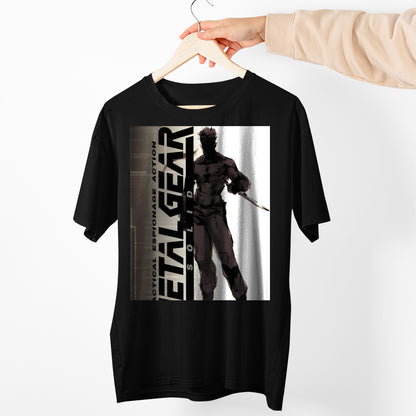 Metal Gear Solid | Snake European Cover Unisex T-shirt, Gamer Shirt, Gaming Gift