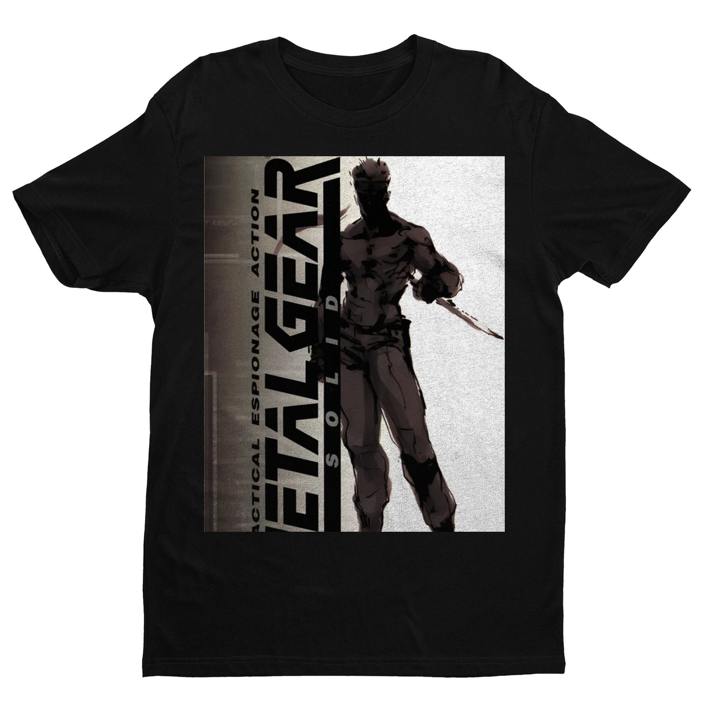 Metal Gear Solid | Snake European Cover Unisex T-shirt, Gamer Shirt, Gaming Gift