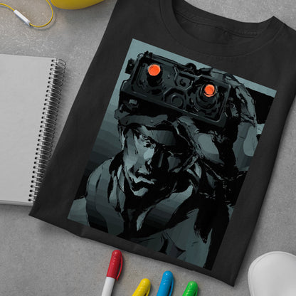MGS Snake Kept You Waiting Unisex T-shirt, Gamer Shirt, Gaming Gift