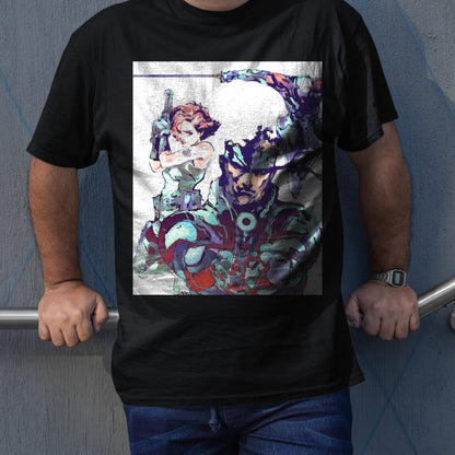 Metal Gear Solid Snake & Meryl Silverburgh Premium Unisex T-shirt