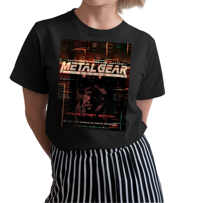 Metal Gear Solid Snake Press Start Premium Unisex T-shirt