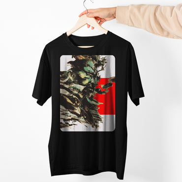 MGS Snake Rare Cover Unisex T-shirt, Gamer Shirt, Gaming Gift
