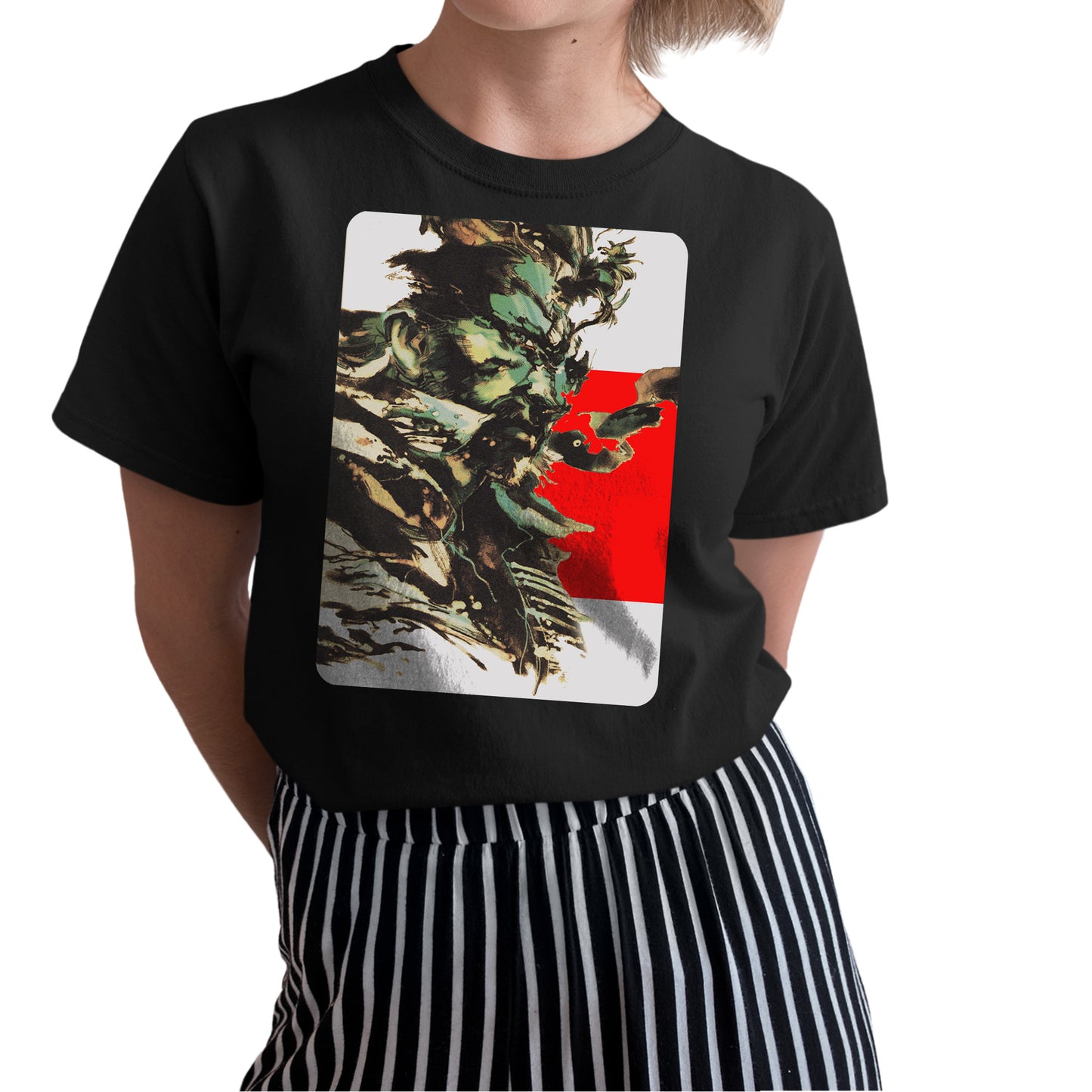 MGS Snake Rare Cover Unisex T-shirt, Gamer Shirt, Gaming Gift