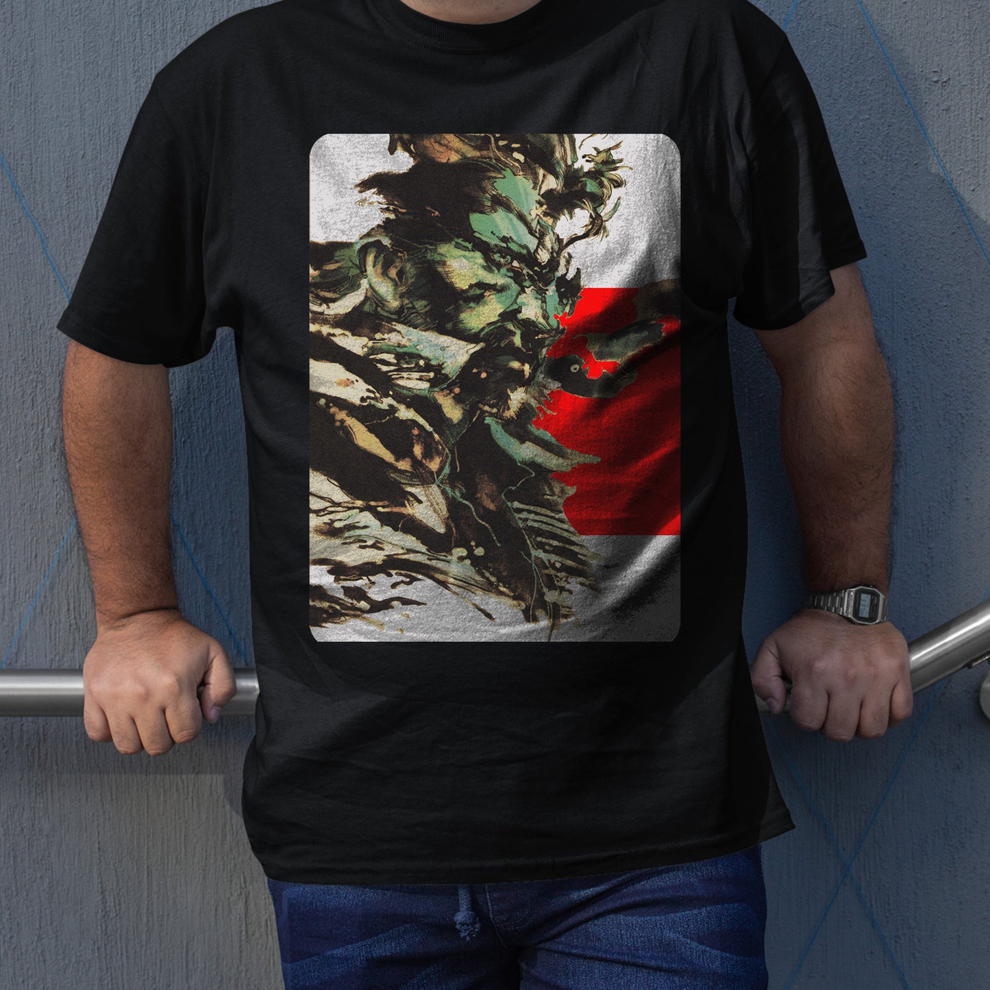 MGS Snake Rare Cover Unisex T-shirt, Gamer Shirt, Gaming Gift