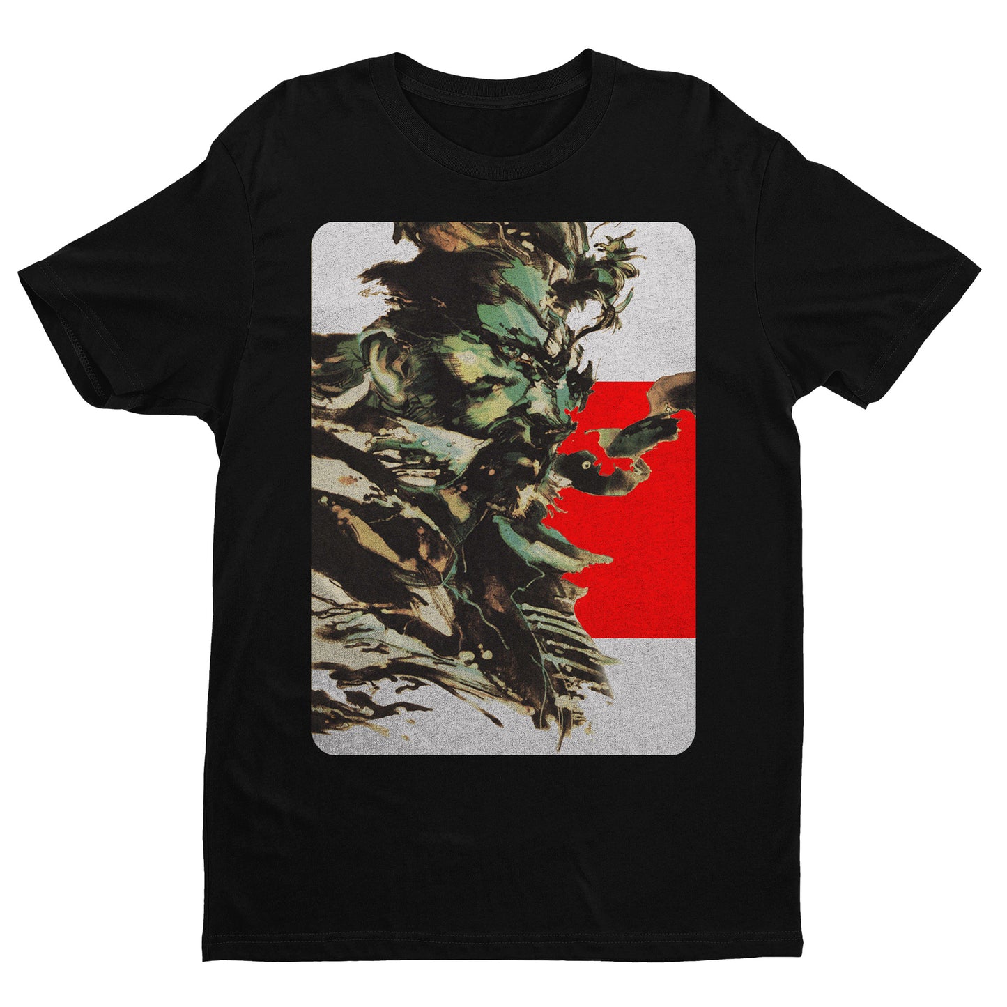 MGS Snake Rare Cover Unisex T-shirt, Gamer Shirt, Gaming Gift