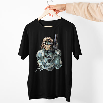 Solid Snake | Metal Gear Solid 2 Son Liberty Premium Unisex T-shirt