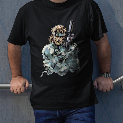 Solid Snake | Metal Gear Solid 2 Son Liberty Premium Unisex T-shirt