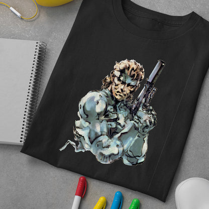 Solid Snake | Metal Gear Solid 2 Son Liberty Premium Unisex T-shirt