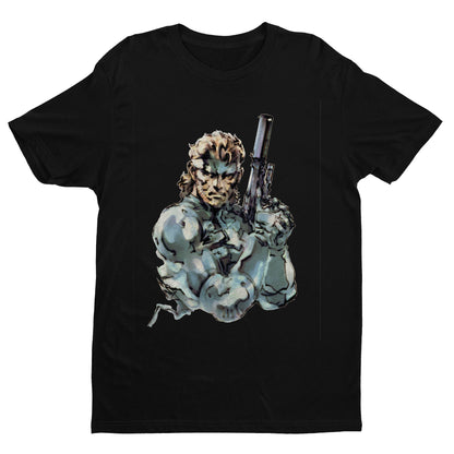 Solid Snake | Metal Gear Solid 2 Son Liberty Premium Unisex T-shirt