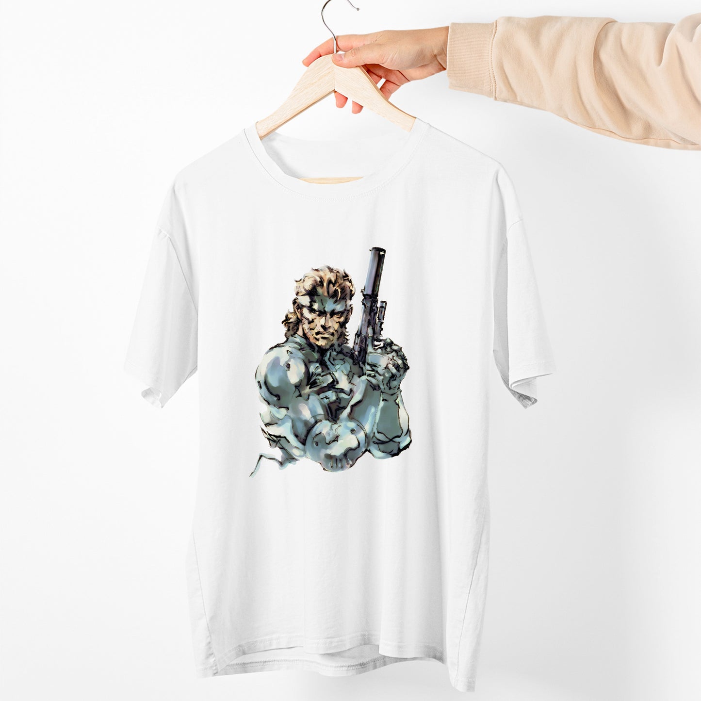 Solid Snake | Metal Gear Solid 2 Son Liberty Premium Unisex T-shirt