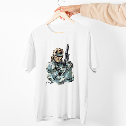 Solid Snake | Metal Gear Solid 2 Son Liberty Premium Unisex T-shirt