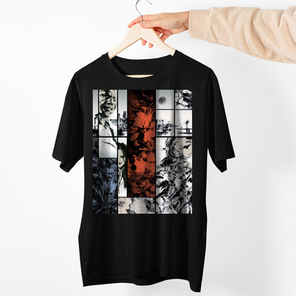 MGS Sons of Liberty Cover V1 Unisex T-shirt, Gamer Shirt, Gaming Gift