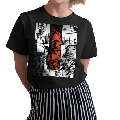 MGS Sons of Liberty Cover V1 Unisex T-shirt, Gamer Shirt, Gaming Gift