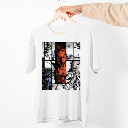 MGS Sons of Liberty Cover V1 Unisex T-shirt, Gamer Shirt, Gaming Gift