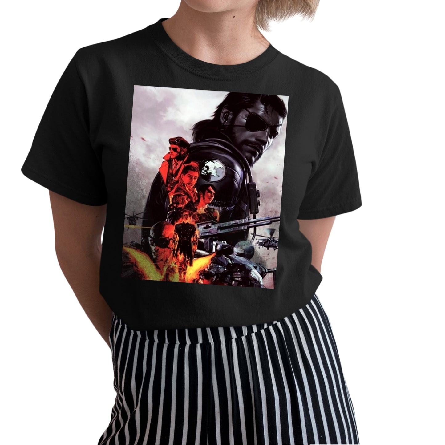 MGS V Phantom Pain Cover Unisex T-shirt, Gamer Shirt, Gaming Gift