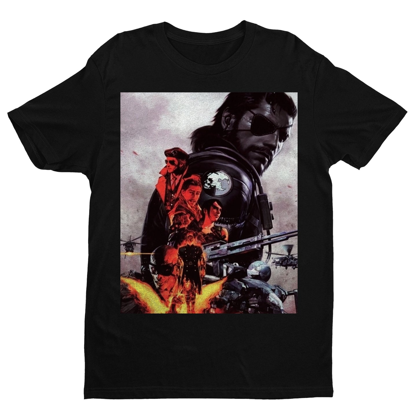 MGS V Phantom Pain Cover Unisex T-shirt, Gamer Shirt, Gaming Gift