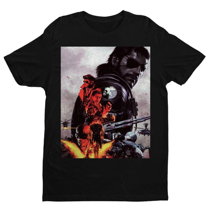 MGS V Phantom Pain Cover Unisex T-shirt, Gamer Shirt, Gaming Gift