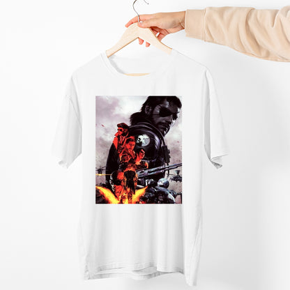 MGS V Phantom Pain Cover Unisex T-shirt, Gamer Shirt, Gaming Gift