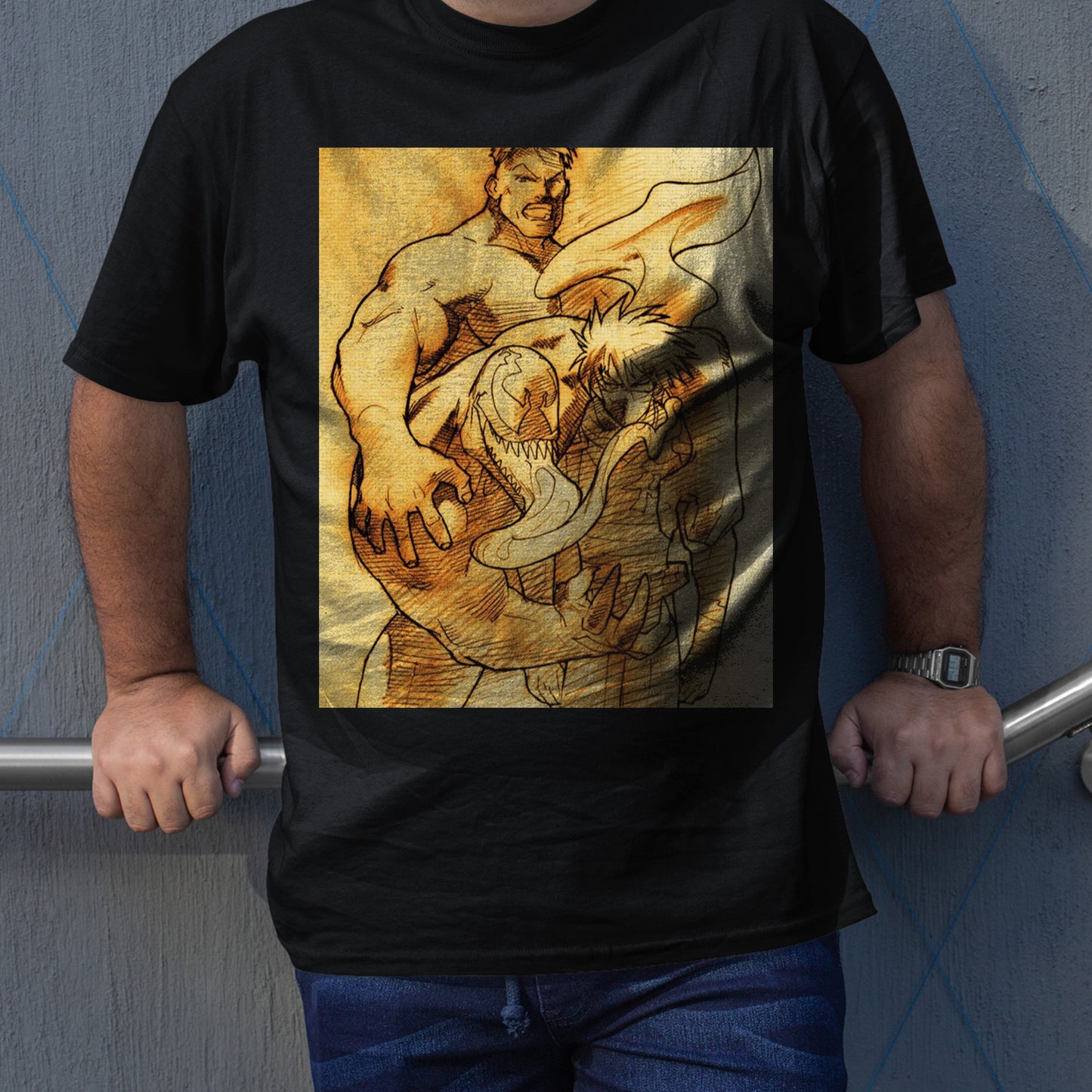 Marvel VS Capcom 2: Age of New Heroes | MVC2 Ending V16 Premium Unisex T-shirt