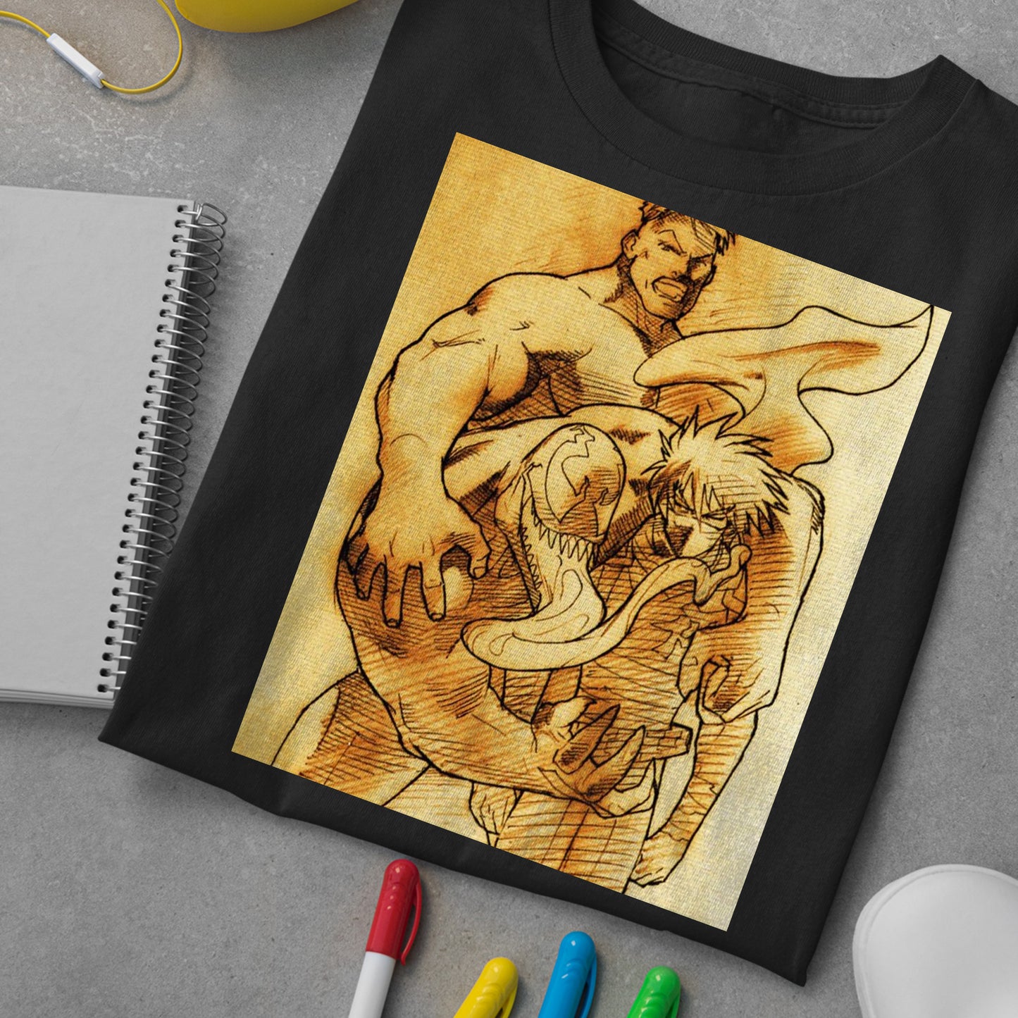 Marvel VS Capcom 2: Age of New Heroes | MVC2 Ending V16 Premium Unisex T-shirt