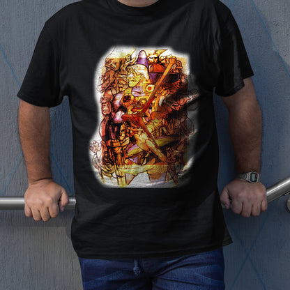 MVC2 New Age of Heroes Japanese Arcade Flyer Unisex T-shirt, Gamer Shirt, Gaming Gift