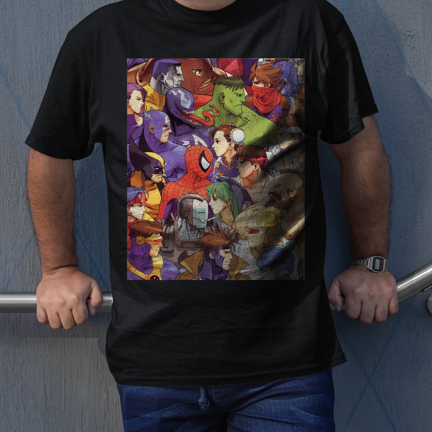 MVC Arcade Unisex T-shirt, Gamer Shirt, Gaming Gift