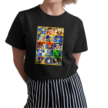 MVC Charactter Select Retro Classic Arcade Unisex T-shirt, Gamer Shirt, Gaming Gift