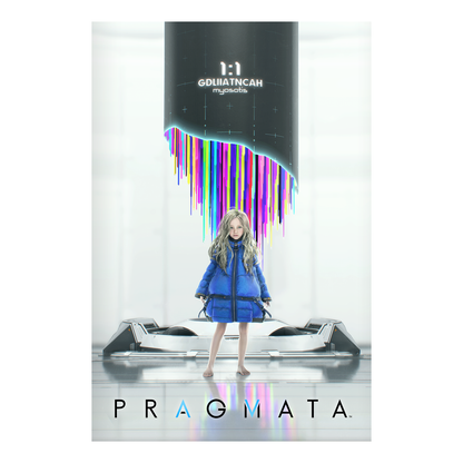 Pragmata Poster — Announcement Teaser Art Print | Sci-Fi Gaming Wall Art
