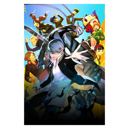 Persona 4 Revival Poster — No Logo Key Art Print | JRPG Anime Wall Art