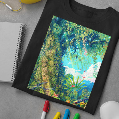 Mana Tree COM Unisex T-shirt, Gamer Shirt, Gaming Gift