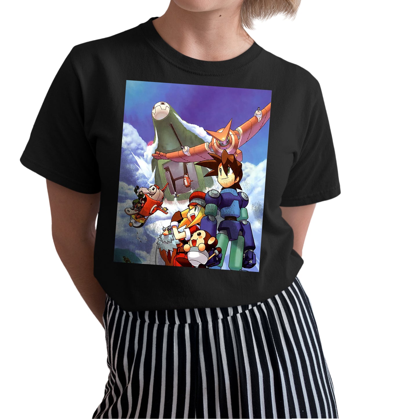Mega Boy Rockboy Dash Cover Unisex T-shirt, Gamer Shirt, Gaming Gift