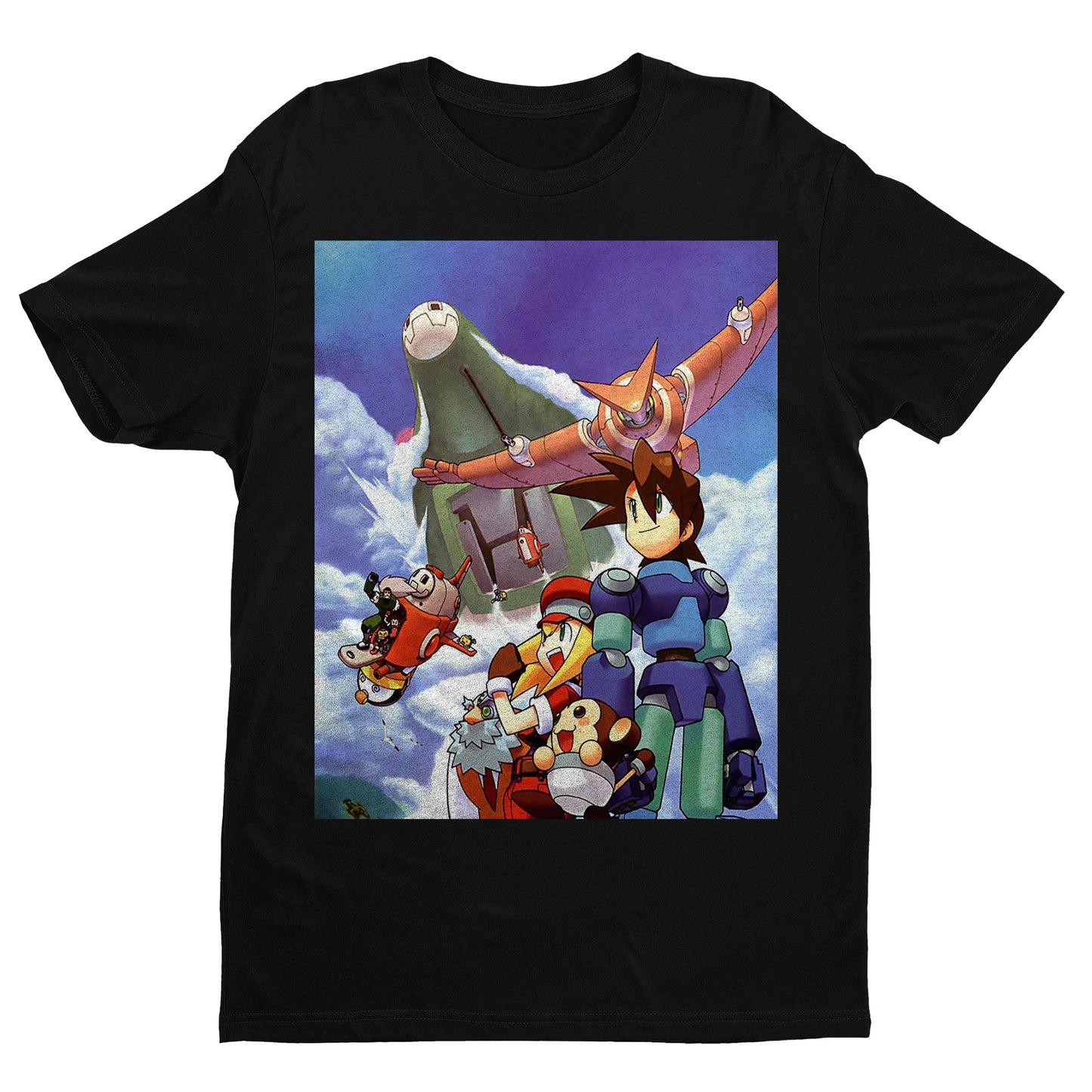 Mega Boy Rockboy Dash Cover Unisex T-shirt, Gamer Shirt, Gaming Gift