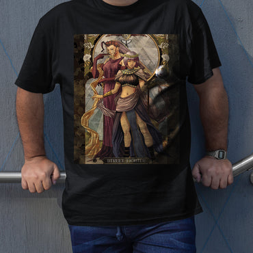 Menat & Rose | Street Fighter Tarot Card Premium Unisex T-shirt