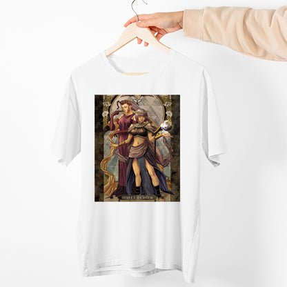 Menat & Rose | Street Fighter Tarot Card Premium Unisex T-shirt