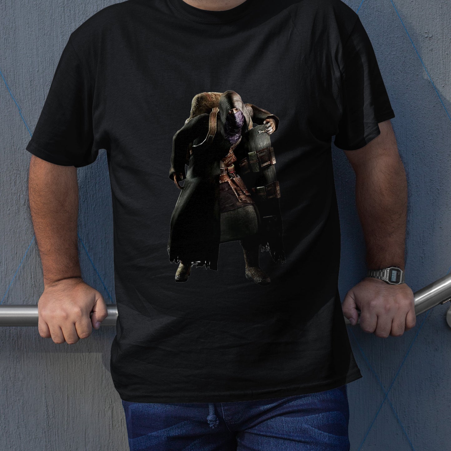 Merchant Residence Evil 4 Unisex T-shirt, Gamer Shirt, Gaming Gift