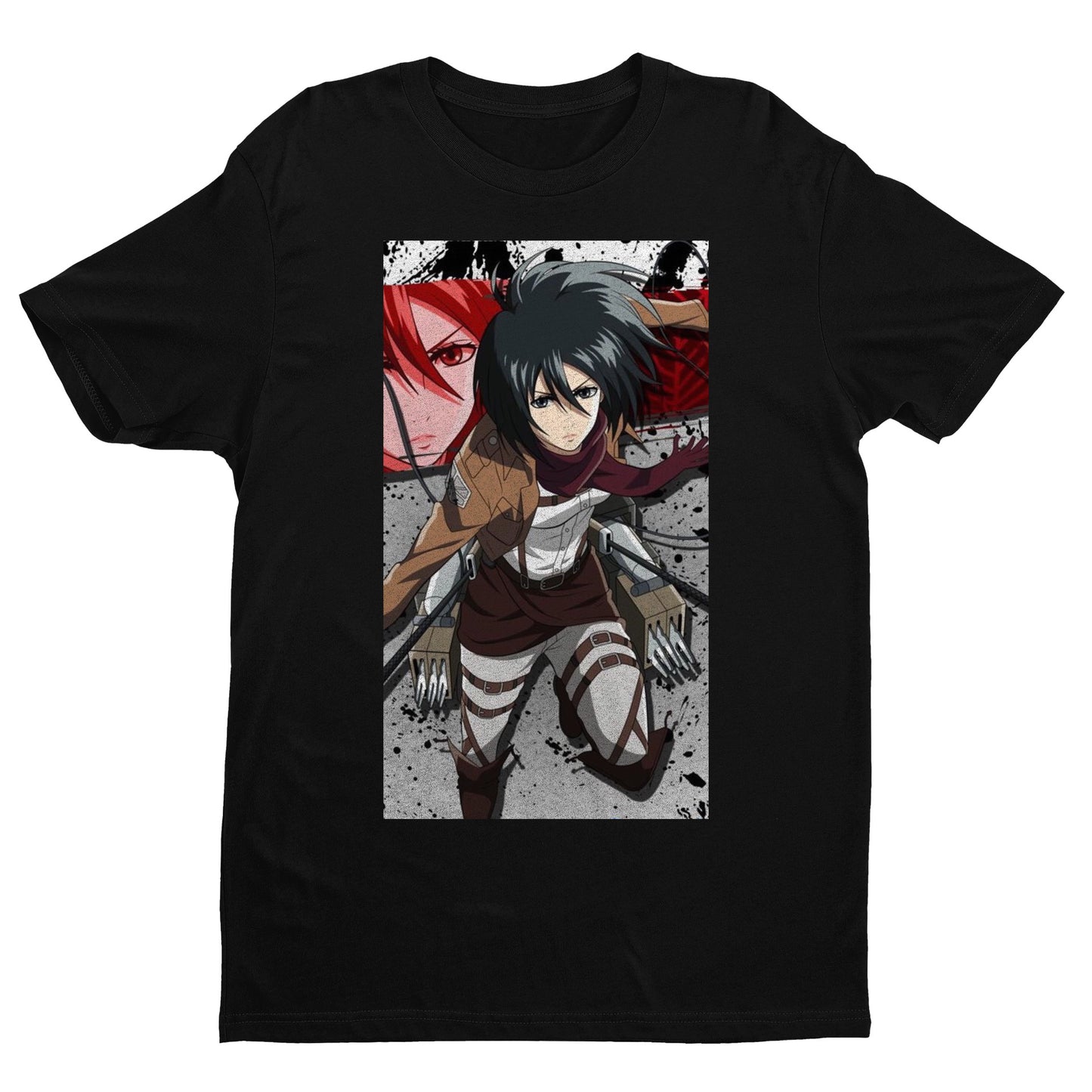 Mikasa Shirt, Mikasa Ackerman Shirt, AOT Shirt, Attack On Titan Shirt, AOT Merch, Anime Graphic Tees, Anime Gifts