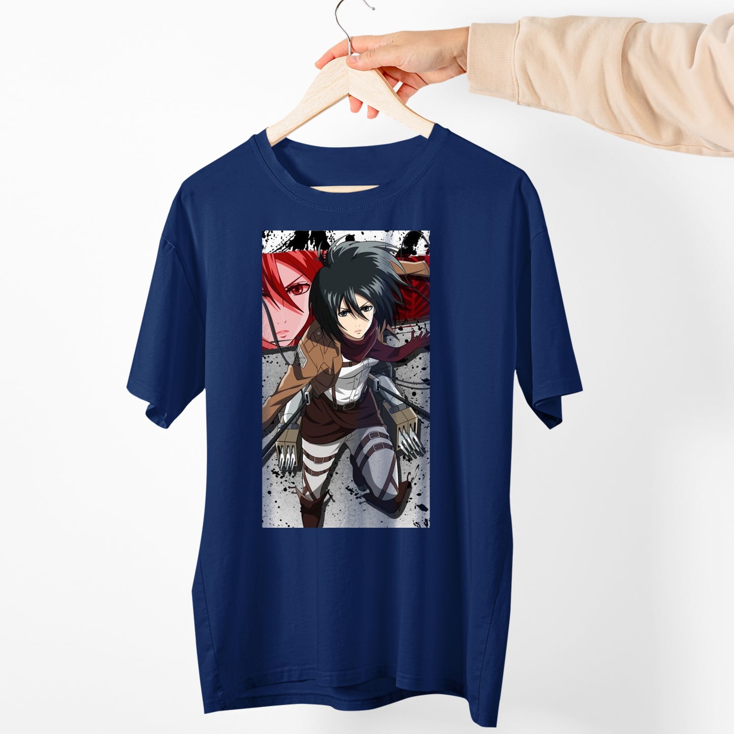 Mikasa Shirt, Mikasa Ackerman Shirt, AOT Shirt, Attack On Titan Shirt, AOT Merch, Anime Graphic Tees, Anime Gifts