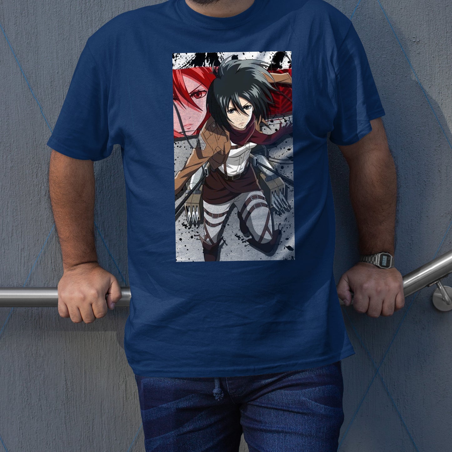 Mikasa Shirt, Mikasa Ackerman Shirt, AOT Shirt, Attack On Titan Shirt, AOT Merch, Anime Graphic Tees, Anime Gifts