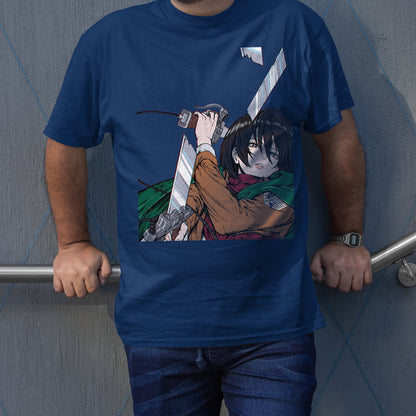 Mikasa Ackerman Shirt, Mikasa Shirt, AOT Shirt, Attack On Titan Shirt, AOT Merch, Anime Graphic Tees