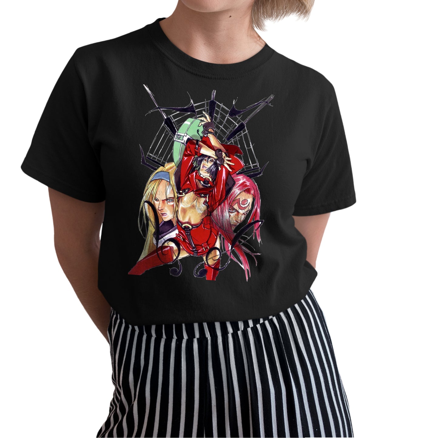 Millia Ino Baiken PS2 | Guilty Gear I Reflection Unisex Premium T-shirt