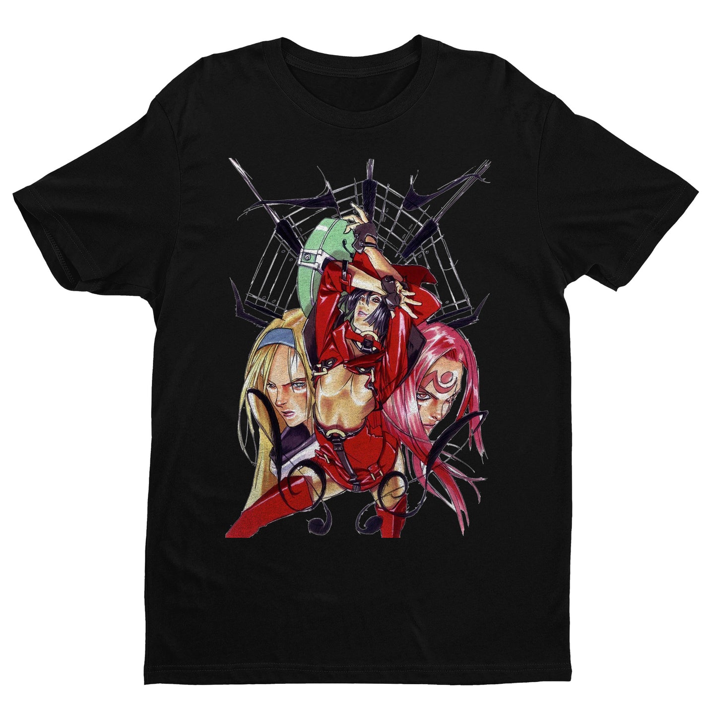 Millia Ino Baiken PS2 | Guilty Gear I Reflection Unisex Premium T-shirt