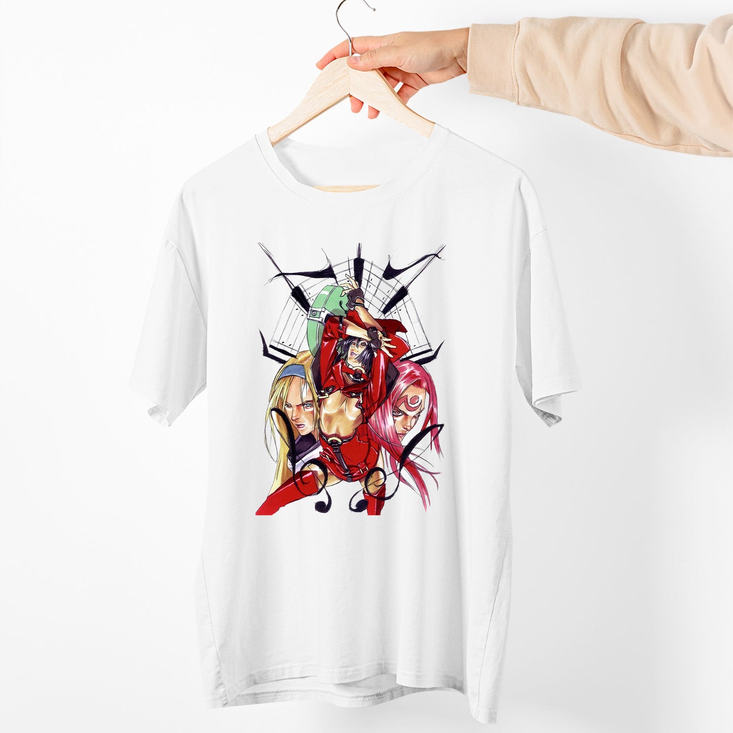 Millia Ino Baiken PS2 | Guilty Gear I Reflection Unisex Premium T-shirt