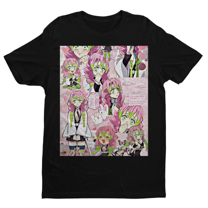Mitsuri Kanroji Collage Art | Demon Slayer: Kimetsu no Yaiba Premium Unisex T-Shirt