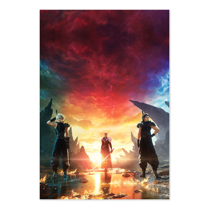 Final Fantasy VII (7) Rebirth Poster | Official Box Art 01