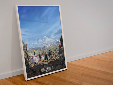 Final Fantasy VII (7) Rebirth Poster | Official Box Art