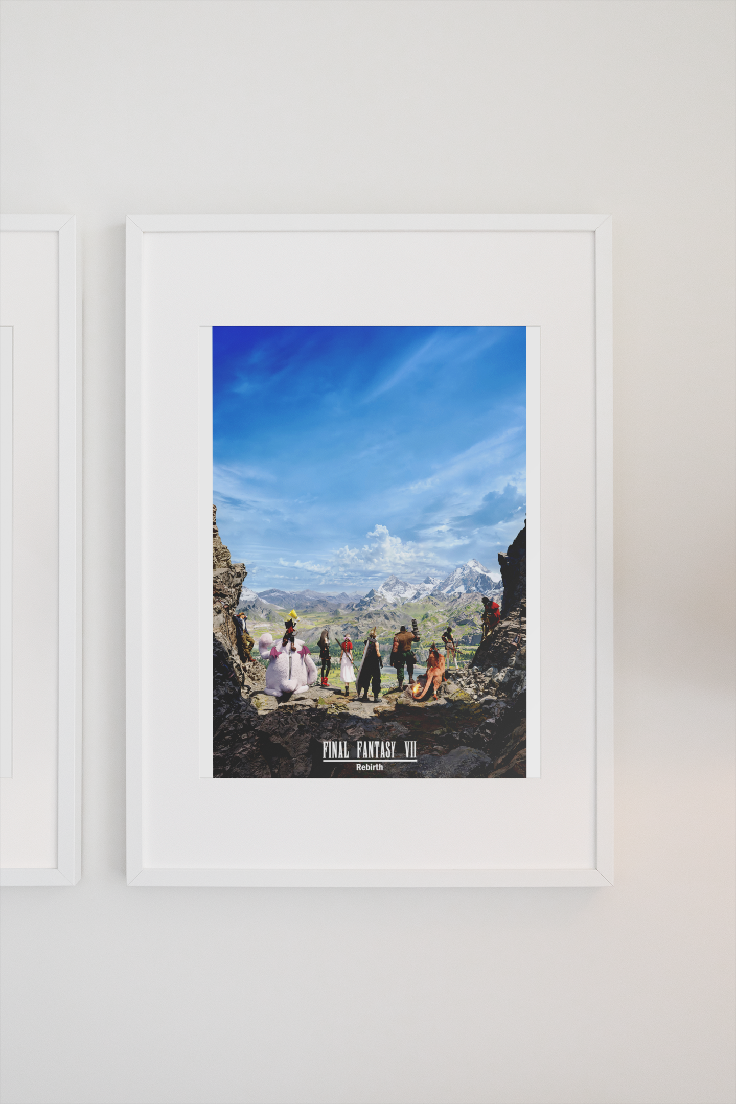Final Fantasy VII (7) Rebirth Poster | Official Box Art – Pira Boxes Final Fantasy VII (7) Rebirth Poster | Official Box Art – Pira Boxes
