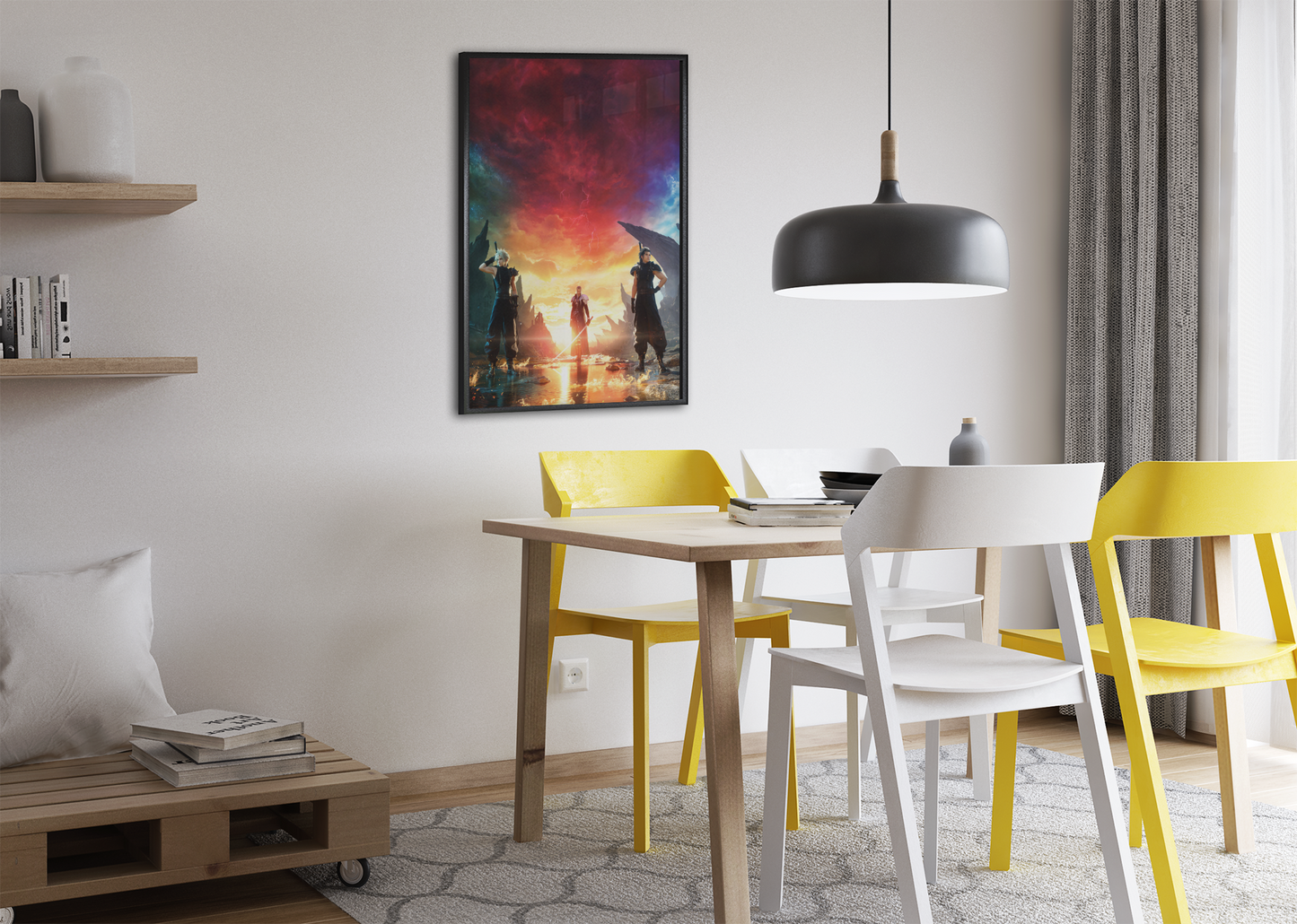 Final Fantasy VII (7) Rebirth Poster | Official Box Art 01